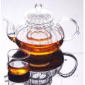 Νέο σχεδιασμό τροφίμων Glass Teapot με infuser